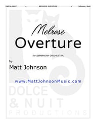 Melrose Overture  Orchestra sheet music cover Thumbnail